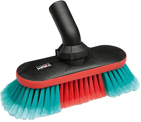 VIKAN - LKW-Waschbürste mit Wasserdurchlauf