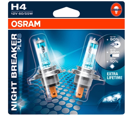 OSRAM - H4 Lampe doppelpack